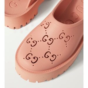 Gucci Elea G Lug Sole Platform Mules